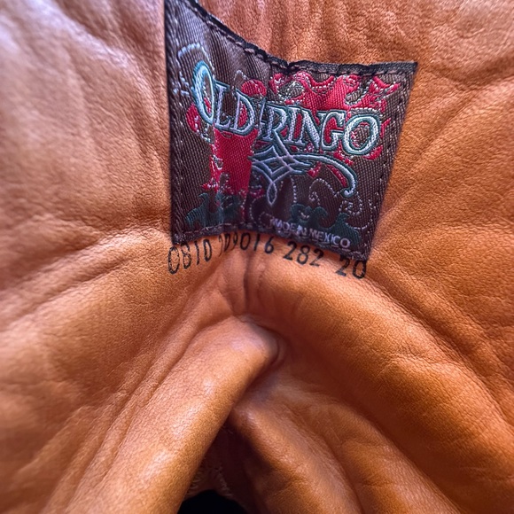 Old Gringo Black Leather boots vintage 9.5 - Picture 6 of 7